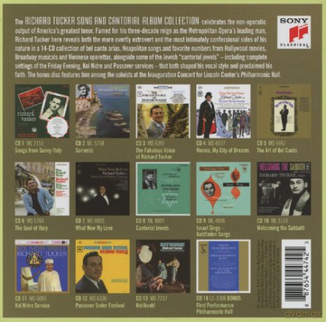 Richard Tucker: Richard Tucker: The Song And Cantorial Album Collection [14CD]