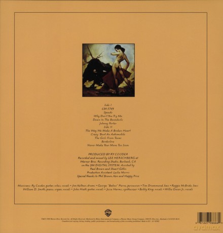 Ry Cooder: Borderline [WINYL]