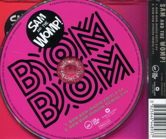 Sam And The Womp: Bom Bom (2track) [CD]