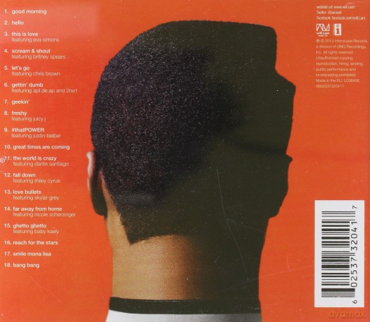 Will.I.Am: #WILLPOWER (Deluxe) [CD]