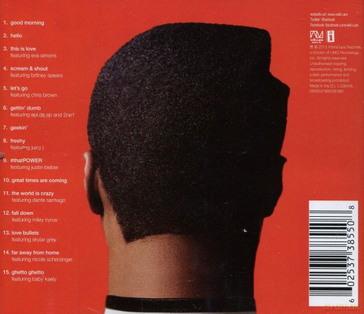 Will.I.Am: #WILLPOWER (PL) [CD]