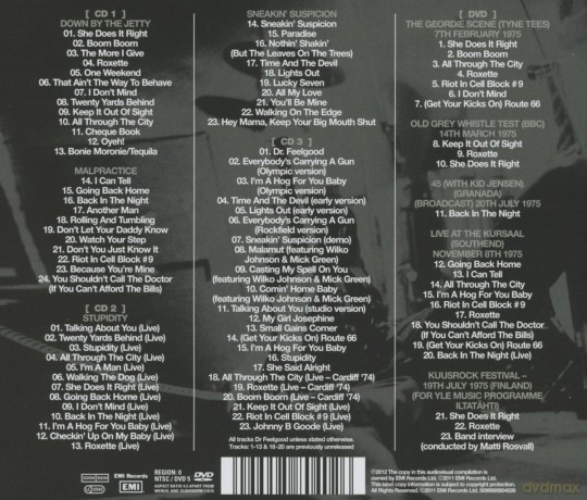 Dr. Feelgood: All Trough The City (With Wilko 1974-1977) [CD]