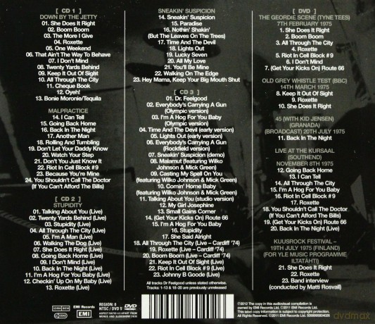 Dr. Feelgood: All Trough The City (With Wilko 1974-1977) [CD]