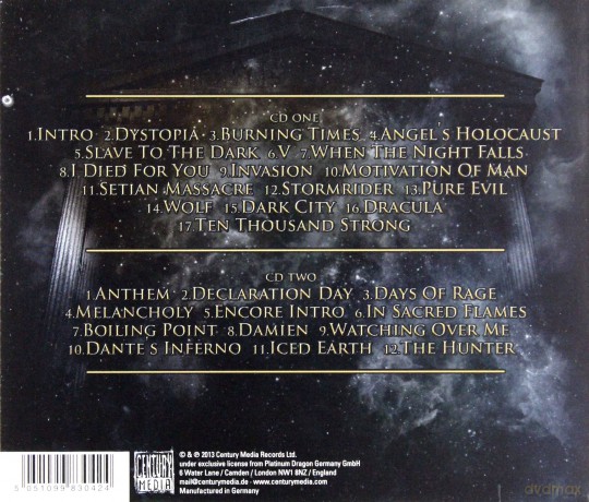 Iced Earth: Live In Ancient Kurion [2CD]
