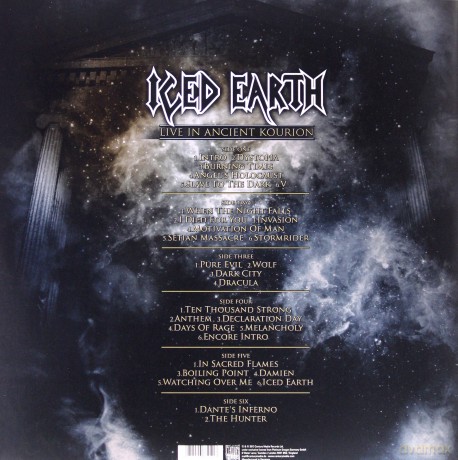 Iced Earth: Live In Ancient Kurion [3xWINYL]