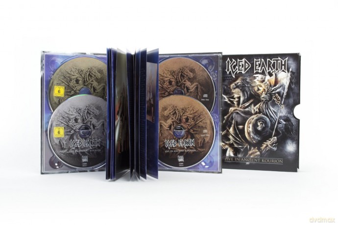 Iced Earth: Live in Ancient Kourion [4Blu-Ray]
