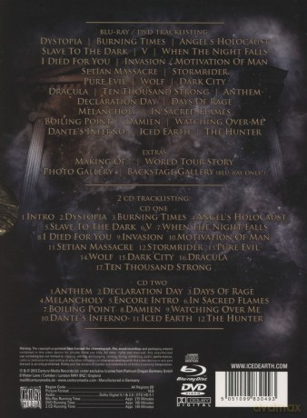 Iced Earth: Live in Ancient Kourion [4Blu-Ray]