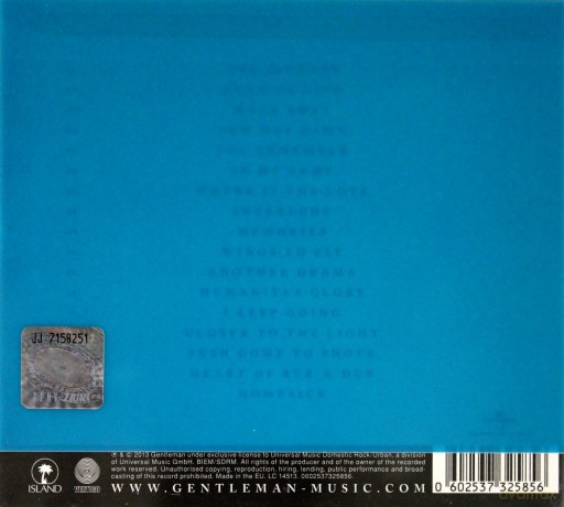 Gentleman: New Day Dawn (Deluxe) Ltd (digipack) [CD]