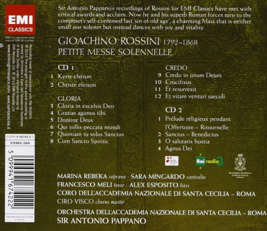Antonio Pappano: Petite Messe Solennelle [2CD]