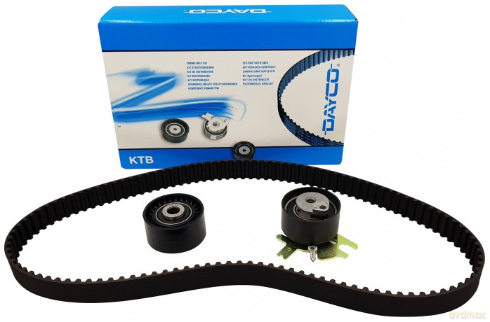 Zestaw paska rozrządu Dayco KTB455 Peugeot Fiat Citroen Ford Volvo Lancia