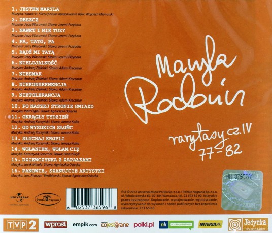 Maryla Rodowicz: Rarytasy Cz.4 (1977-1982) [CD]
