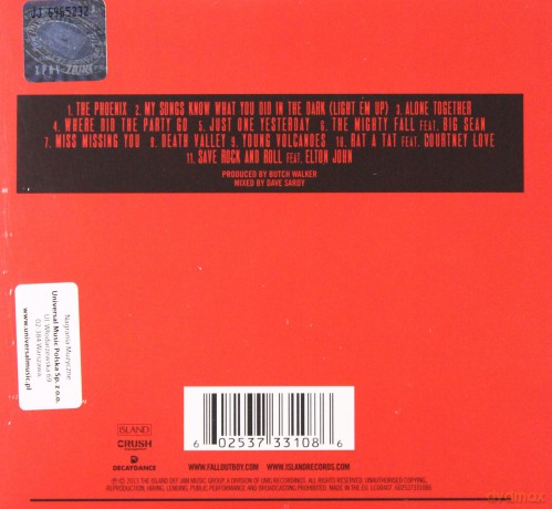 Fall Out Boy: Save Rock And Roll (ecopack) [CD]