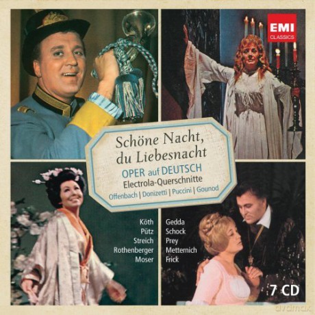 Erika Koth/Gottlob Frick/Nicolai Gedda/Edda Moser/Anneliese Rothenberger: Schone Nacht, Du Liebesnacht - Oper Auf Deutch (Limited) [7CD]