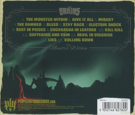 The Brains: The Monster Within [CD]