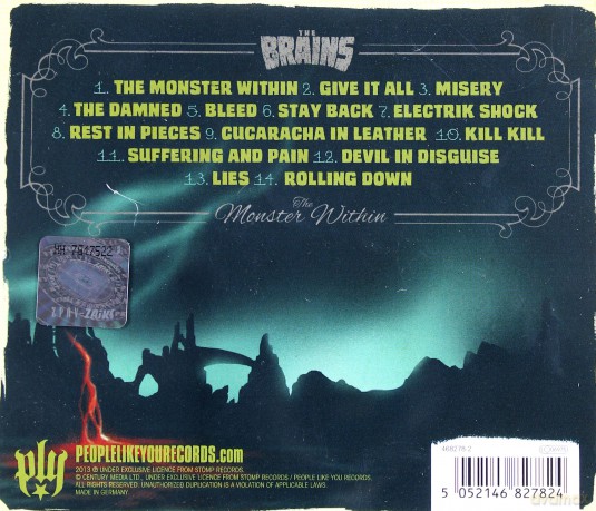 The Brains: The Monster Within [CD]