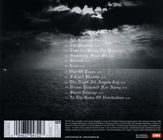 Krypteria: Bloodangel's Cry [CD]