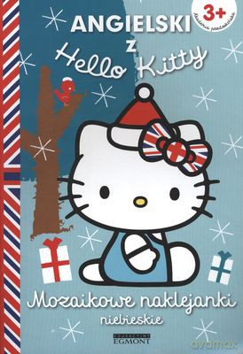 Angielski Z Hello Kitty Mozaikowe Naklejanki Niebieskie [KSIĄŻKA]