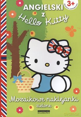 Angielski Z Hello Kitty Mozaikowe Naklejanki Zielone [KSIĄŻKA]