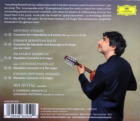 Avi Avital: Concertos [CD]