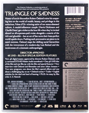 Triangle of Sadness (W trójkącie) [Blu-Ray 4K]+[Blu-Ray]