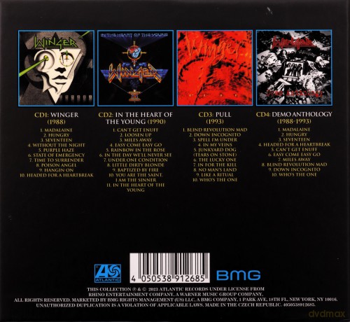 Winger: Chapter One: Atlantic Years 1988-1993 [4CD]