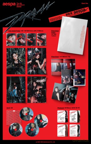 Aespa: Drama - The 4th Mini Album (Random Member) [CD]