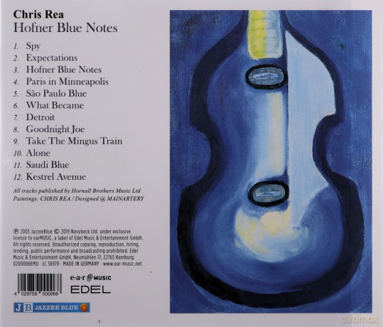 Rea, Chris: Hofner Blue Notes [CD]