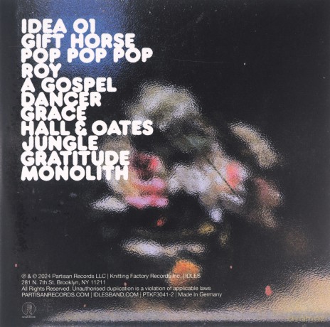Idles: Tangk (digipack) [CD]