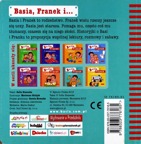 Basia Franek I Ubranie (twarda) [KSIĄŻKA]
