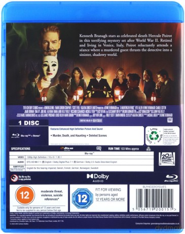 A Haunting In Venice (Duchy w Wenecji) [Blu-Ray]