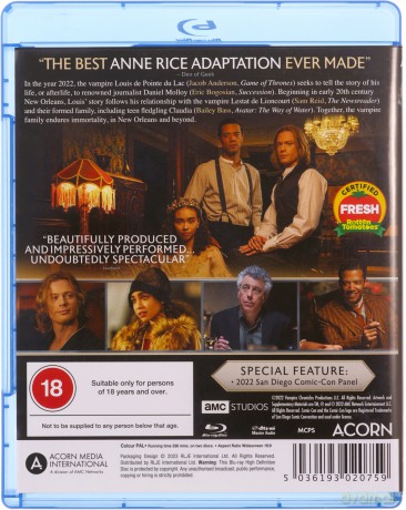 Anne Rice's Interview With The Vampire: Season 1 (Wywiad z wampirem) [2xBlu-Ray]