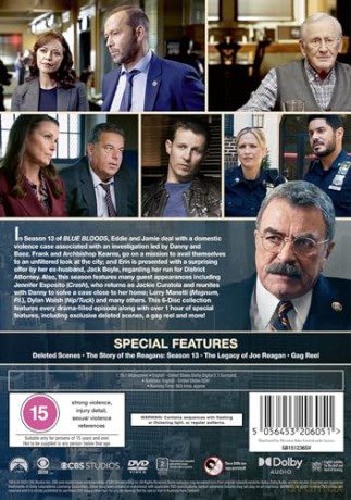 Blue Bloods: The Thirteenth Season (Zaprzysiężeni) [DVD]