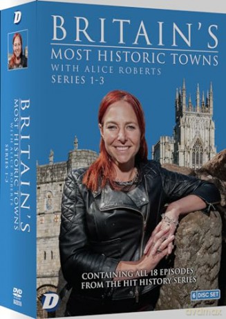 Britain's Most Historic Towns With Alice Roberts: Series 1-3 [6DVD]