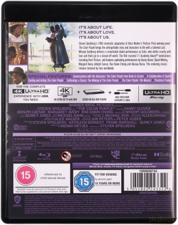 The Color Purple (Kolor purpury) [Blu-Ray 4K]+[Blu-Ray]