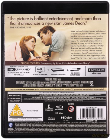 East Of Eden (Na wschód od Edenu) [Blu-Ray 4K]+[Blu-Ray]