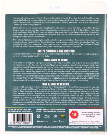 Game Of Death (Limited Edition) (Gra śmierci) [2xBlu-Ray]