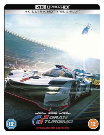Gran Turismo: Based On A True Story (steelbook) (Blue) [Blu-Ray 4K]