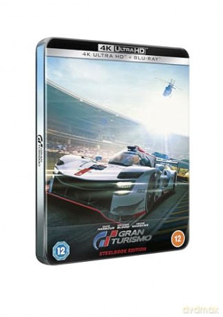 Gran Turismo: Based On A True Story (steelbook) (Blue) [Blu-Ray 4K]