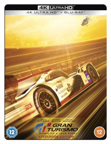 Gran Turismo: Based On A True Story (steelbook) (Gold) [Blu-Ray 4K]
