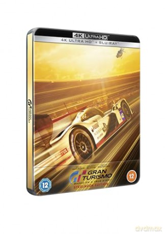 Gran Turismo: Based On A True Story (steelbook) (Gold) [Blu-Ray 4K]