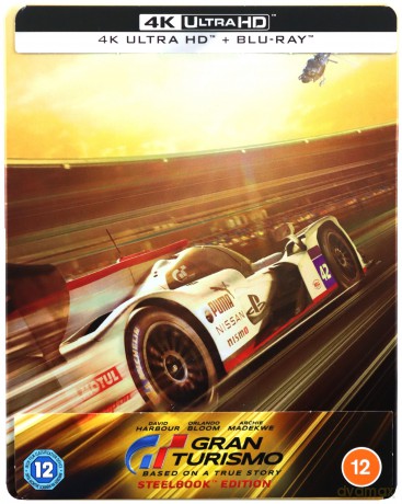 Gran Turismo: Based On A True Story (steelbook) (Gold) [Blu-Ray 4K]