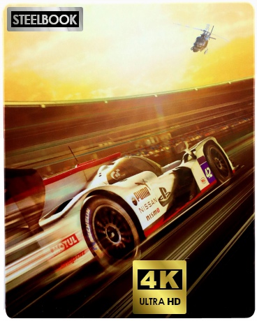 Gran Turismo: Based On A True Story (steelbook) (Gold) [Blu-Ray 4K]