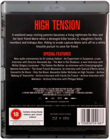 High Tension (Blady strach) [Blu-Ray]