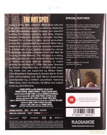 The Hot Spot (Gorące miejsce) [Blu-Ray]