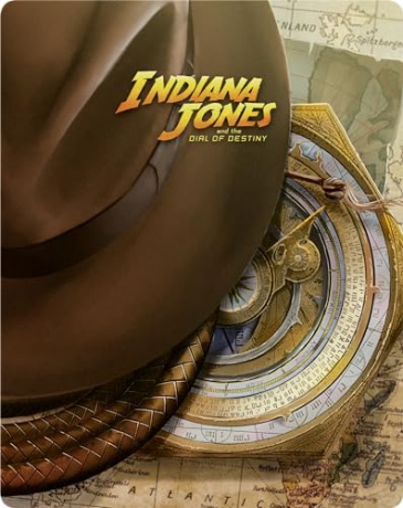 Indiana Jones & The Dial Of Destiny (steelbook) (Indiana Jones i artefakt przeznaczenia) [Blu-Ray 4K]+[Blu-Ray]