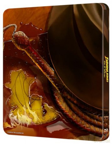 Indiana Jones & The Dial Of Destiny (steelbook) (Indiana Jones i artefakt przeznaczenia) [Blu-Ray 4K]+[Blu-Ray]