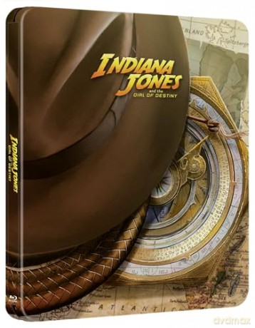 Indiana Jones & The Dial Of Destiny (steelbook) (Indiana Jones i artefakt przeznaczenia) [Blu-Ray 4K]+[Blu-Ray]