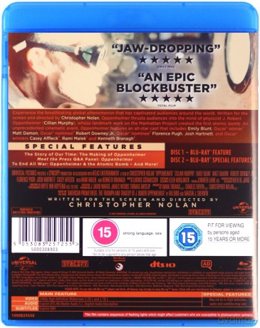 Oppenheimer [Blu-Ray]