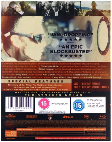 Oppenheimer [Blu-Ray]