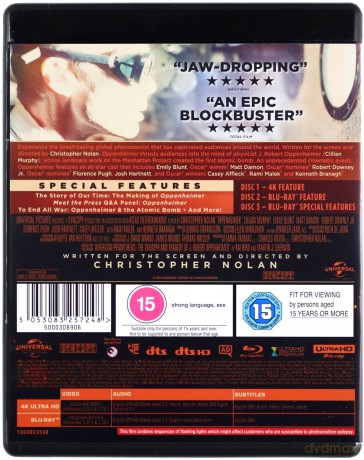 Oppenheimer [Blu-Ray 4K]+[Blu-Ray]